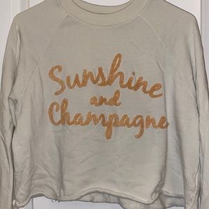 Sunshine and champagne